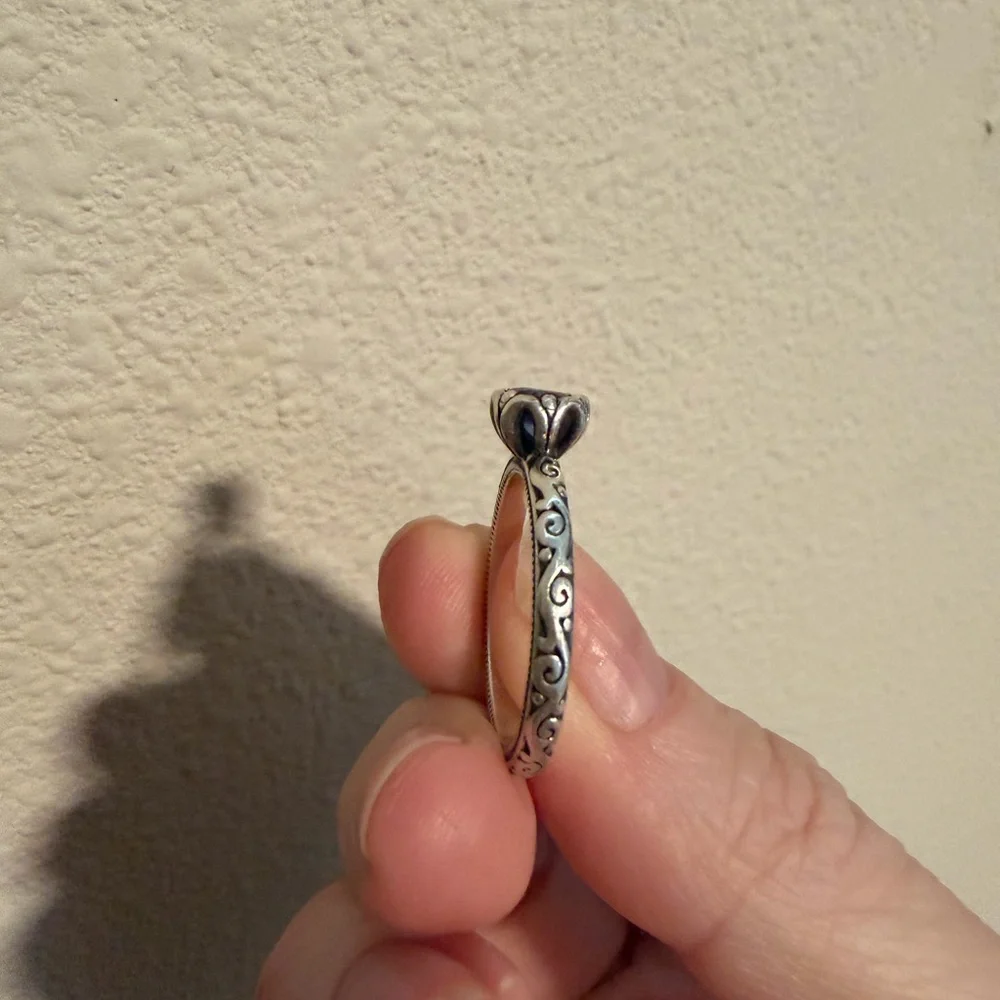 James Avery Sterling Silver Alexandrite Ring - Picture 6 of 8